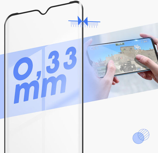 Tempered Glass Honor 70 Lite X8 5G X6 Screen Protector 9H Curved Edges Bigben