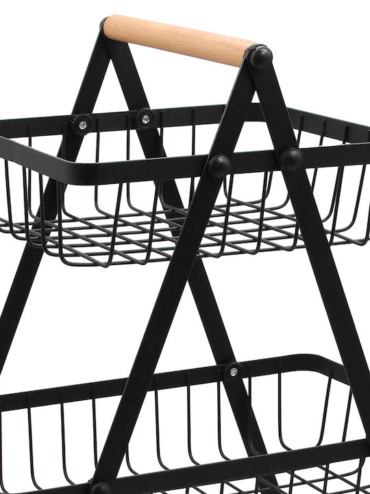 Keskor Kitchen Rack Metal 41x21x50cm