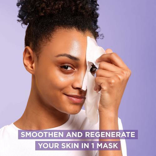 Garnier Naturals Pro-retinol Smoothing Serum Mask Μάσκα Προσώπου 22gr