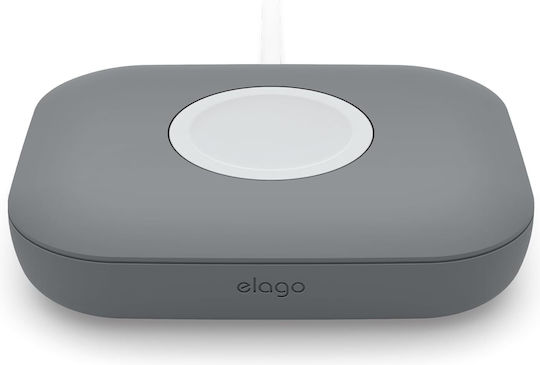 Elago Pad de Încărcare Magnetic Apple Watch Galaxy Watch Gri Închis
