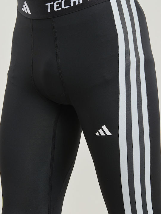 adidas Techfit Men's Sports Long Leggings Black