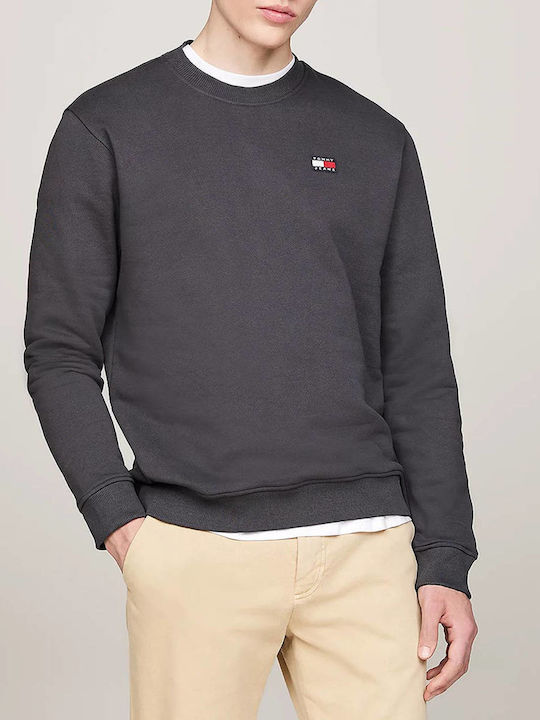 Tommy Hilfiger Crew Hanorac pentru bărbați Dark Gray