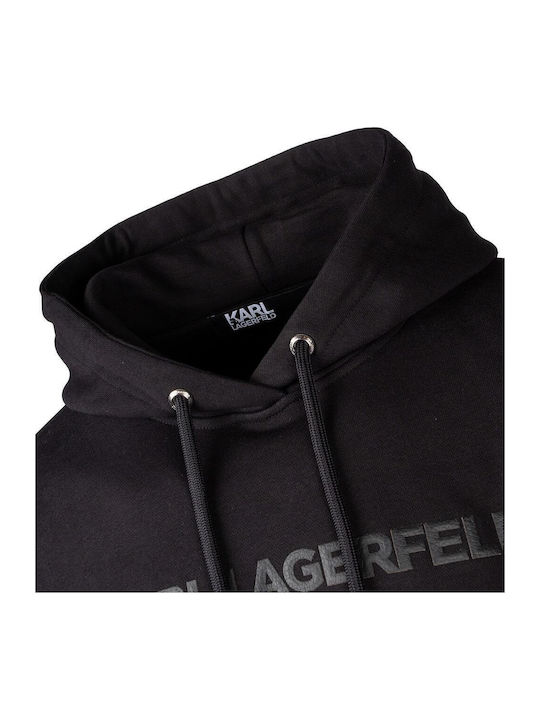 Sweatshirt with Hood Black