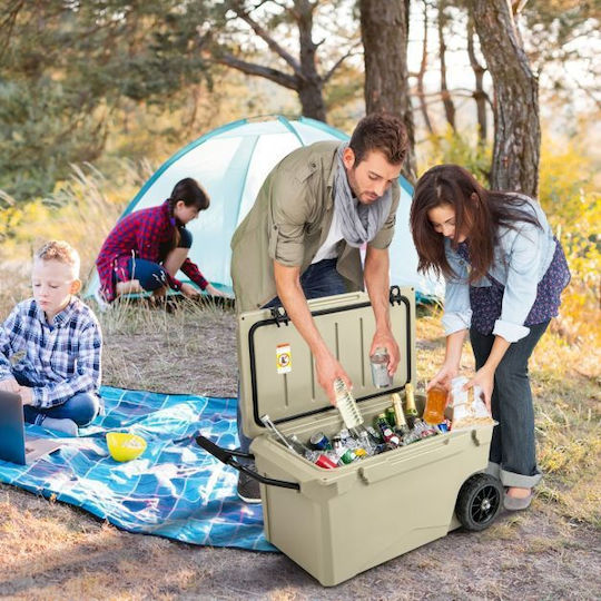 Costway Frigider Portabil 71lt Ecru