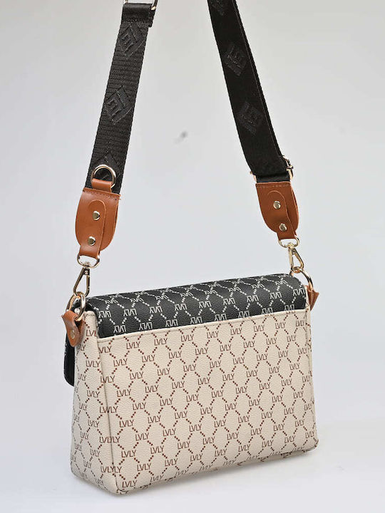 Mosaic Women's Bag Crossbody Beige