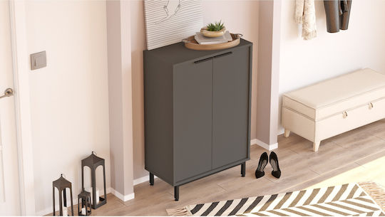 Holz Schuhschrank Bute 105.6x35.5x72cm