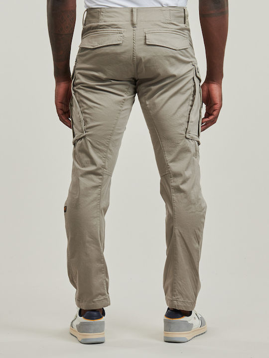 Rovic Zip 3d Trousers Cargo Elastic in Regular Fit Gray
