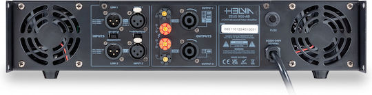 Helvia ZEUS 900-AB Τελικός Ενισχυτής PA 2 Καναλιών 450W/4Ω 300W/8Ω