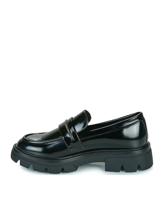 Women's Moccasins in Black Color