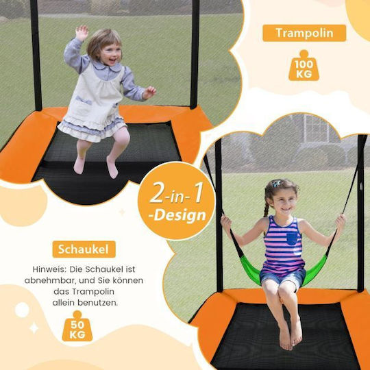 Costway Trampolin Kinder Durchmesser 190cm mit Netz