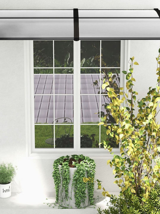 Costway Polycarbonat Kapuzinerdach P199xB99cm