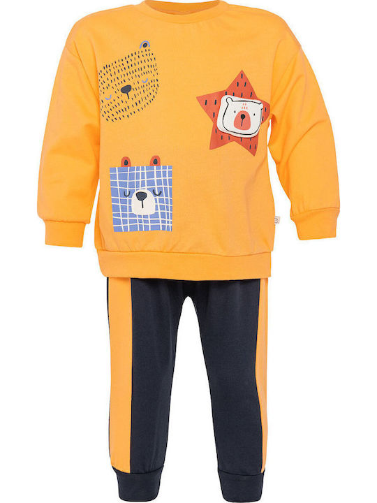 Baby Clothing Set 2pcs Top + Sweatpants 3 Colors Grey Baby Clothing Set 2pcs Top + Sweatpants 3 Colors Grey
