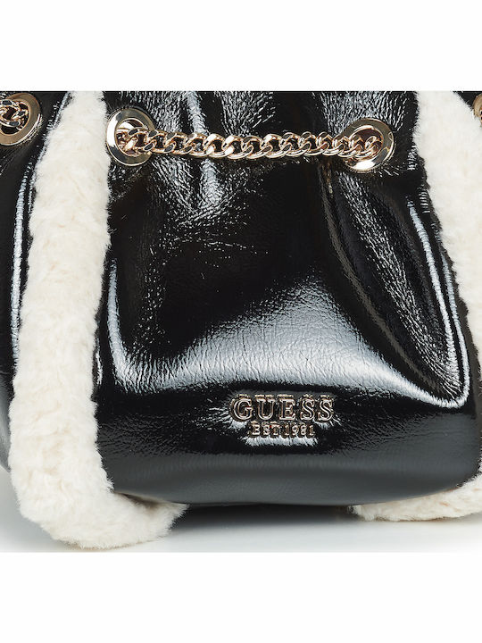 Convertible Damentasche Schultertasche Schwarz