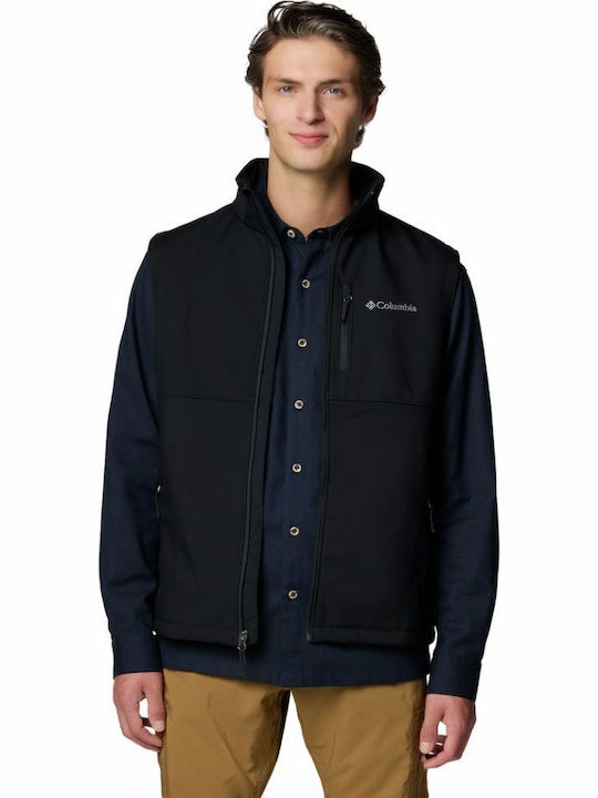 Ascender Ii Ärmellos Jacke Softshell Wasserdicht und Winddicht Black
