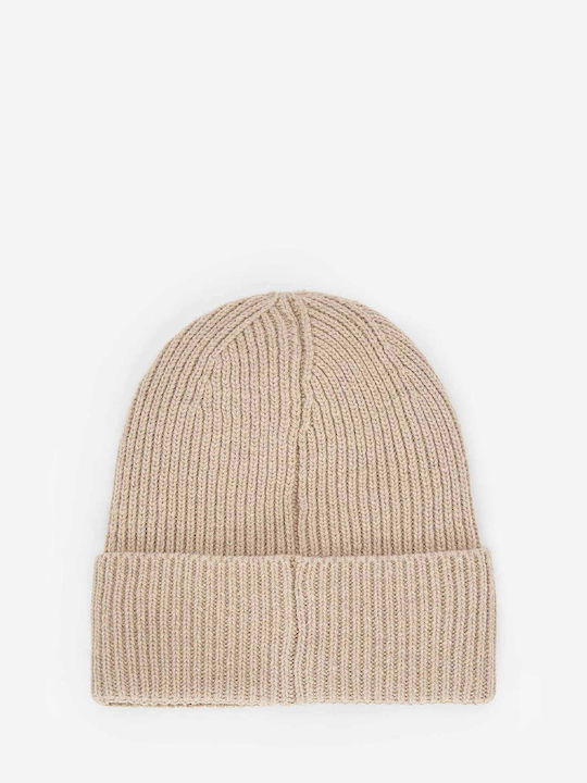 Barbour Beanie Feminin Căciulă Tricotat în culoarea Bej