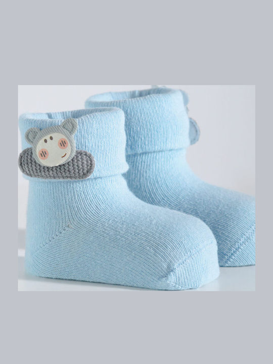 Socks Baby Panda Μπλέ