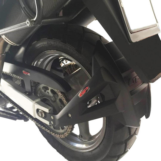 GP Kompozit Πίσω Φτερό Πίσω Τροχού Μοτοσυκλέτας για Honda Varadero Μαύρο
