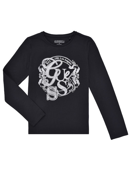 Guess Children's Blouse Long Sleeve Black