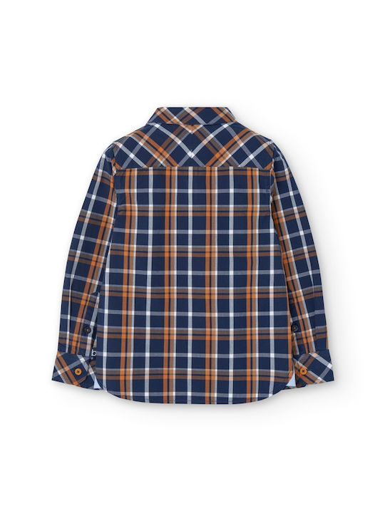 Boboli Kids Checked Shirt Multicolour