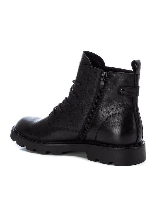 Piele Negru Ghete barbati