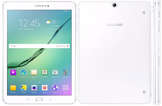 Samsung Galaxy Tab S2 9.7" Refurbished Tablet cu Wi-Fi + 4G-LTE (3GB/32GB) Grad Traducere în limba română a numelui specificației pentru un site de comerț electronic: Negru