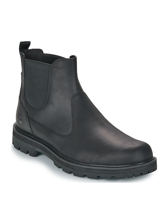 Britton Road Black Chelsea Boots