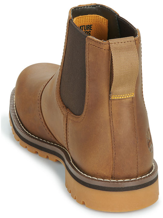 Larchmont Mid Brown Chelsea Boots