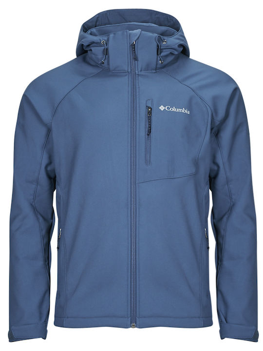 Cascade Ridge Iii Winter Jacket Softshell Waterproof and Windproof Blue