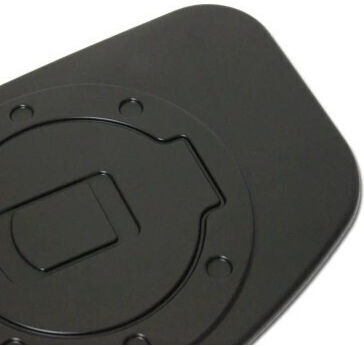 Autoaufkleber für Autotankdeckel in Schwarz Farbe 1Stück