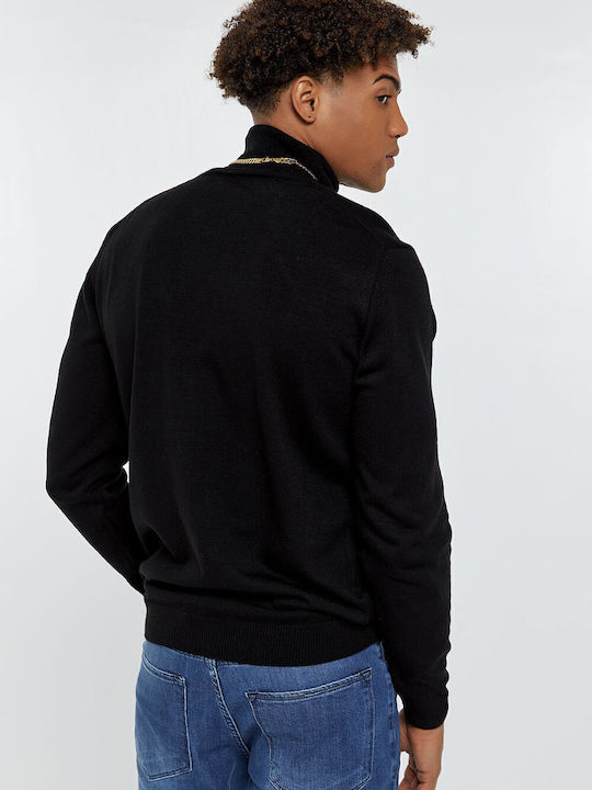 Langarm-Pullover Olive
