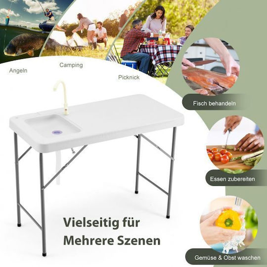 Costway Accesorii Pentru Camping Alb