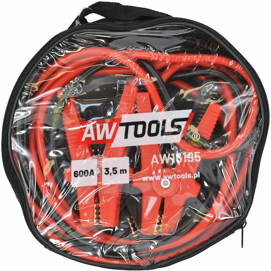 AWTools Car Jumper Cables 600A 3.5m
