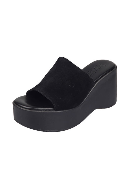 Verraros Women's Platform Shoes Black