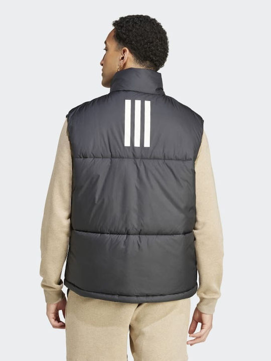 Adidas Bsc 3s Men's Sleeveless Puffer Jacket Black