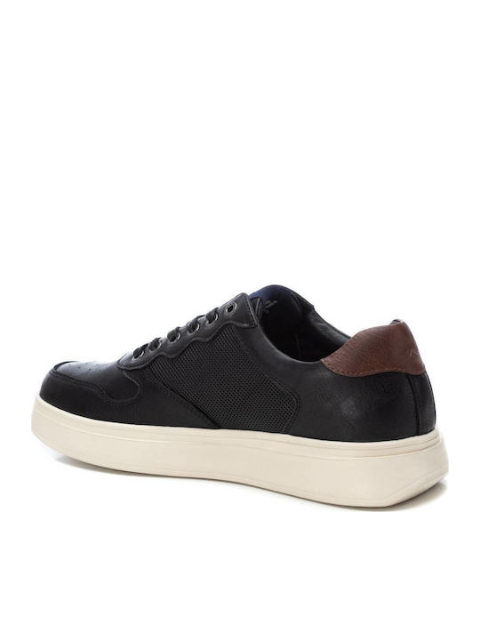 Men's Synthetic Leather Casual Shoes Black