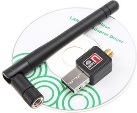 Andowl 03003SBA50BK Wireless USB Network Adapter 150Mbps