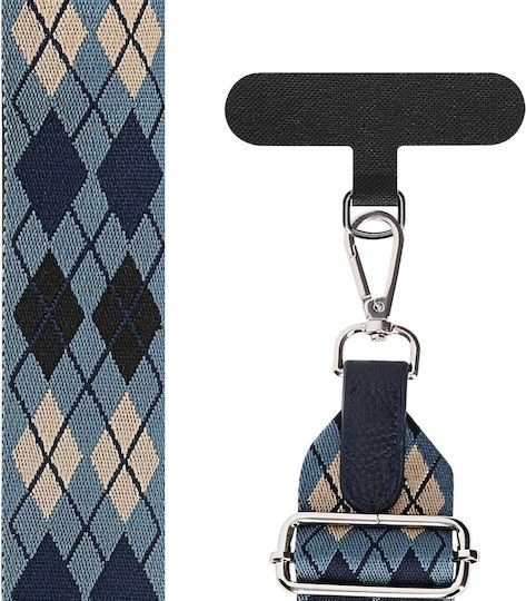 Avizar Phone Strap Burlington Collection Blue