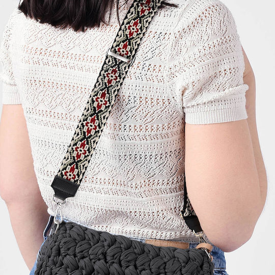 Avizar Phone Strap Vychyvanka Collection Black