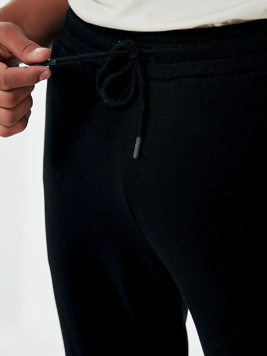 Pantaloni de trening cu Elastic Ecru