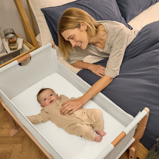 Snuz Wiege mit Matratze und Seitlicher Öffnung Natural