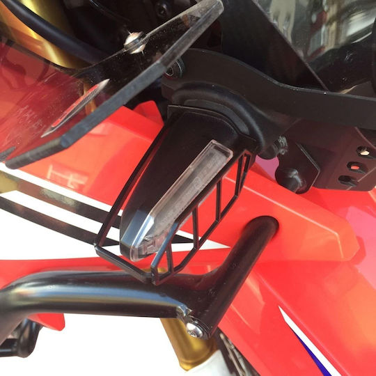GP Kompozit Motorcycle Turn Signal Covers Honda CRF 250 Black