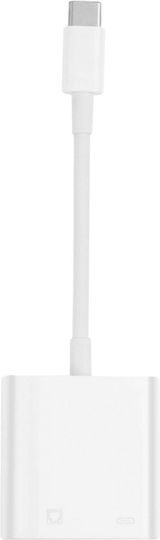 Usb-C-zu-Ethernet-Adapter + USB-C-Ladegerät Stabile Internetverbindung Weiß