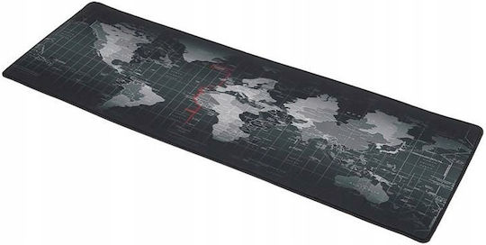 Mouse Pad Zola Rubberized Gaming World Map 90 X 40 Cm