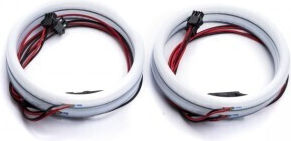 Inel Angel Eye pentru Far Auto 12V Renault Rapid Skoda Rapid Alb Culoare
