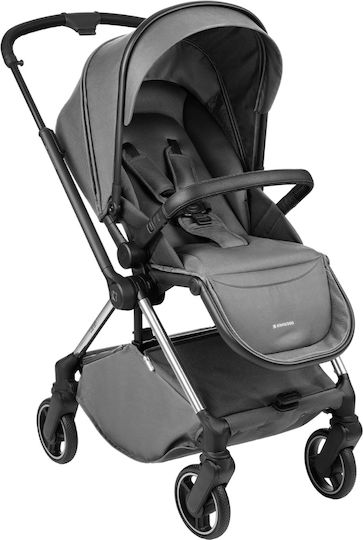 Kikka Boo Lanah Adjustable 3 in 1 Baby Stroller Suitable for Newborn Grey