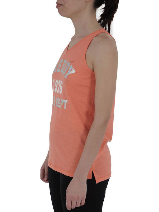 Damen Sport Bluse Koralle