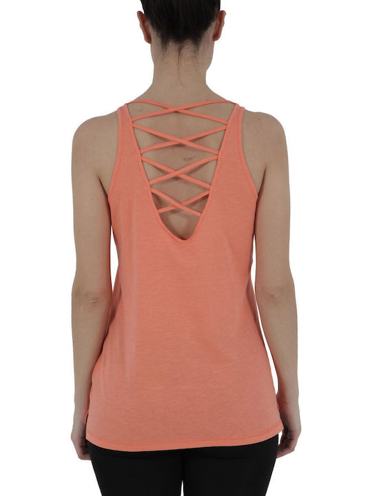 Damen Sport Bluse Koralle