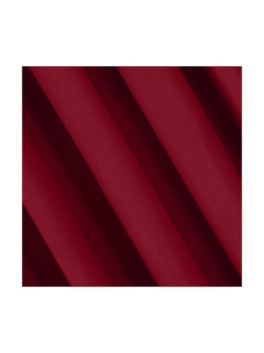 Eurofirany Perdea cu Coafură Sibel Burgundy 140x270buc