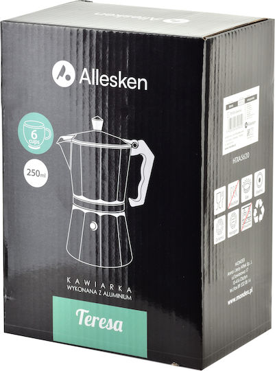 Teresa Moka Pot 250ml 16x9xh19cm Allesken