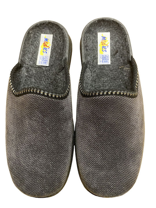 Medies Men's Slipper Gray